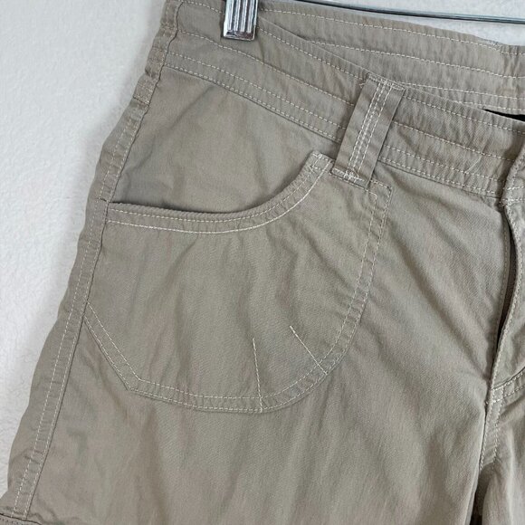 Kuhl Womens Size 6 Tan Shorts Lightweight Outdoors Hiking Camping 5.5" Inseam - Picture 2 of 9